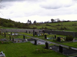Kilcolman graveyard - new section