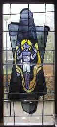 Stained Glass Window of the Resurrection