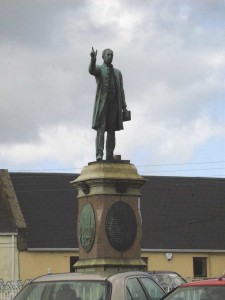 Statue of Fr Casey