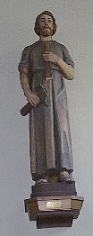 Statue of Joseph in Kildimo church