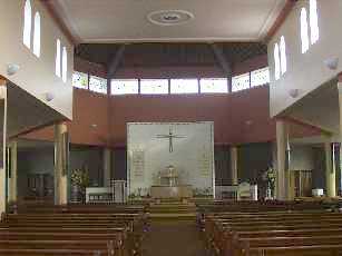 Altar in Our Lady Queen of Peace Church
